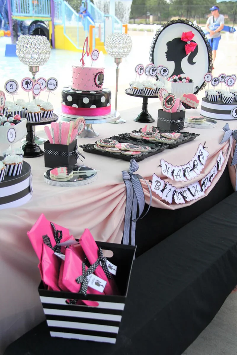 Barbie design for birthday party sale